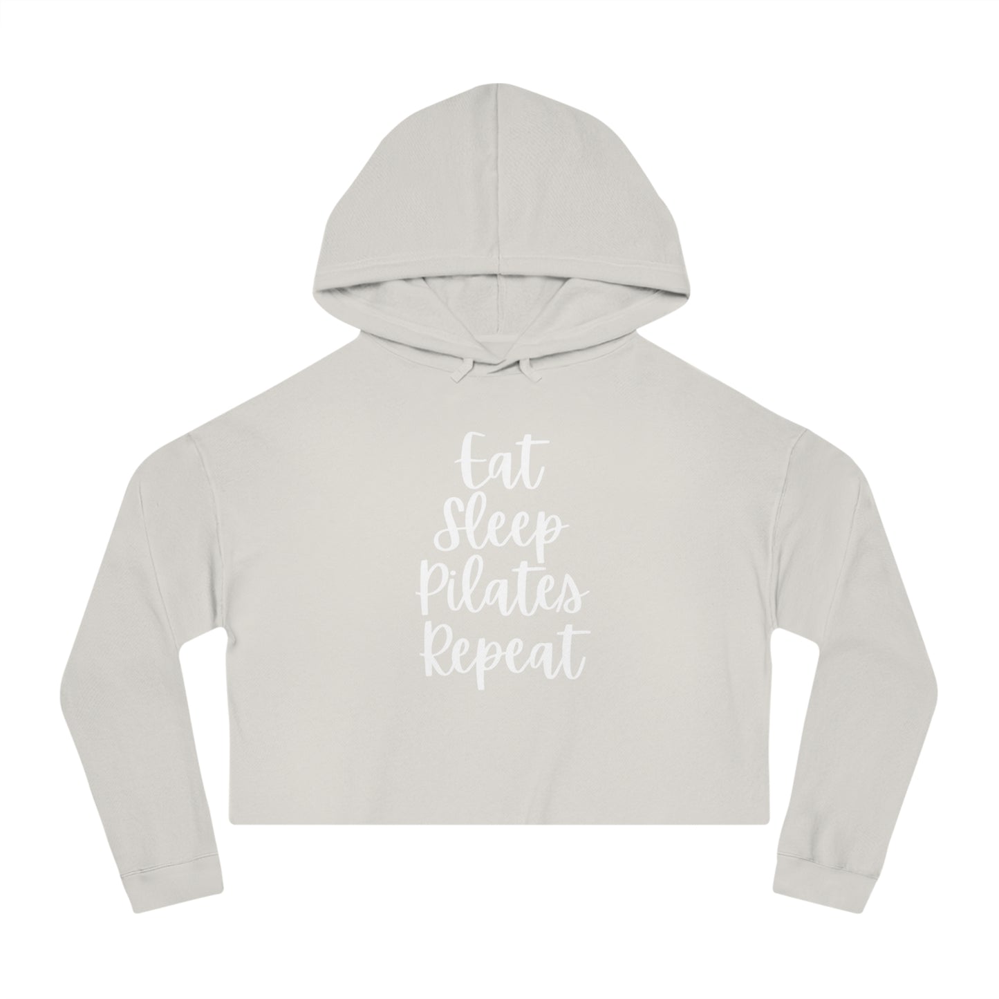 Camo Pilates Cropped Hoodie