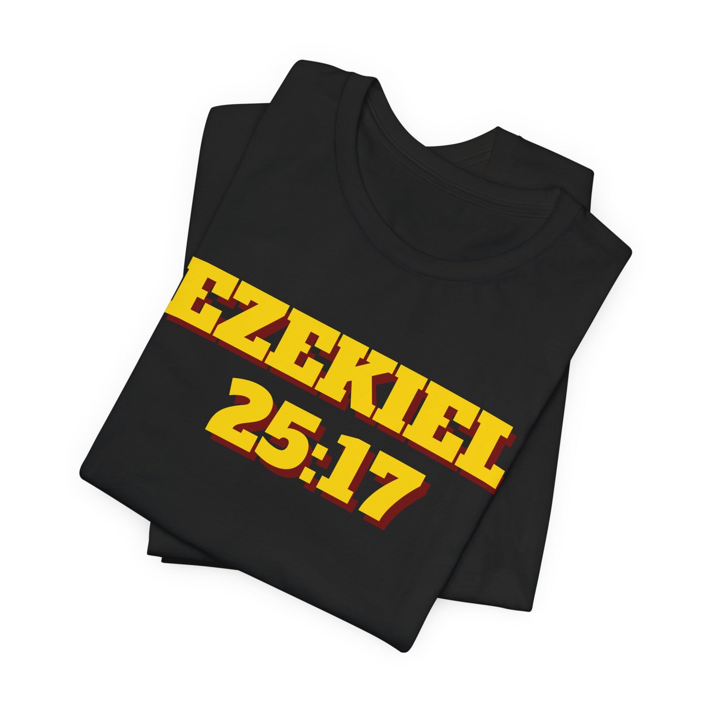 Ezekiel 25:17 Inspirational Unisex Short Sleeve Tee