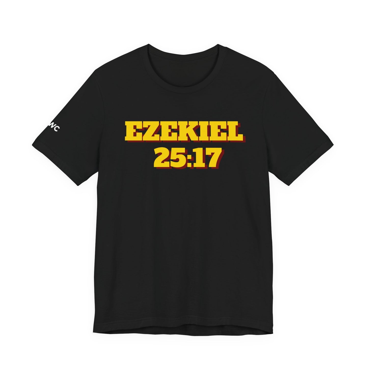 Ezekiel 25:17 Inspirational Unisex Short Sleeve Tee